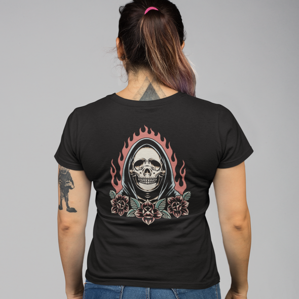 Burning Grim Unisex T-shirt