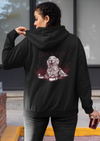 Unisex Duck Dog Vintage Printed Hoodie