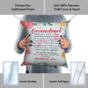 Personalized Grandma Premium Pillow "Love That's Never Ending, and A Heart That's made