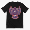 Owl Mystical with Skull Unisex T-shirt