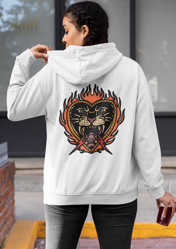 Burning Panther Unisex Hoodie