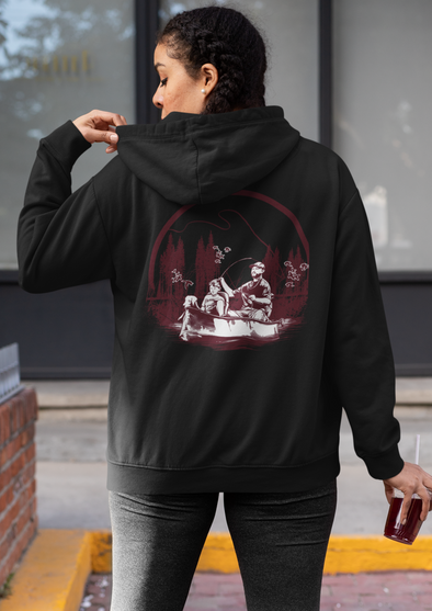 Boat Dog Unisex Printed Hoodie