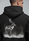 Deer Vintage Printed Unisex Hoodie