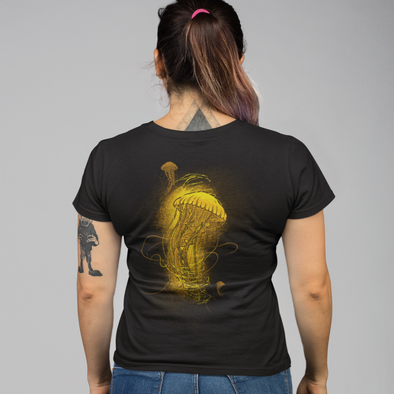 Unisex T-shirt With Jellyfish Print
