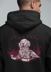 Unisex Duck Dog Vintage Printed Hoodie