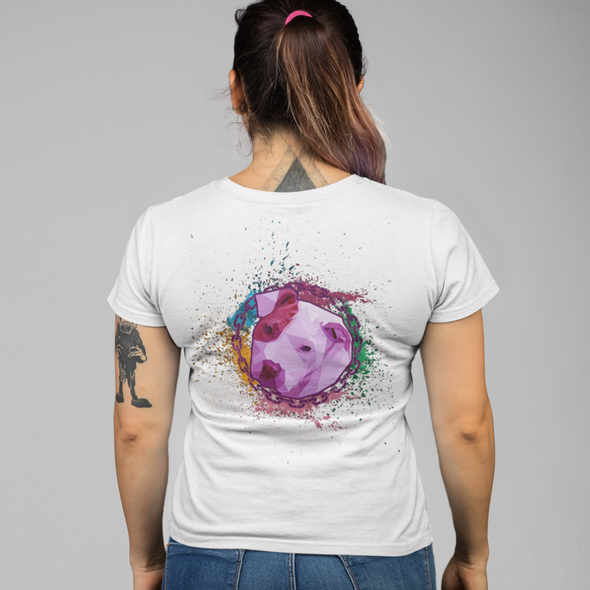 Unisex T-shirt With Pitbull Print
