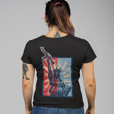 Unisex T-shirt With Liberty Print