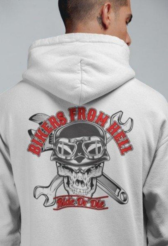 Bikers from Hell Printed Hoodie