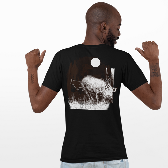 Unique print unisex tee