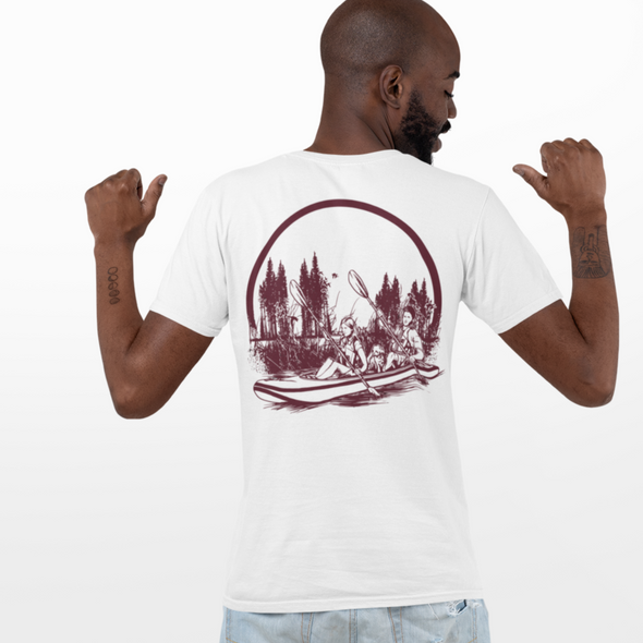 Boat And Dog Unisex T-shirt