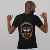 Unisex T-shirt With Burning Panther and Thunder