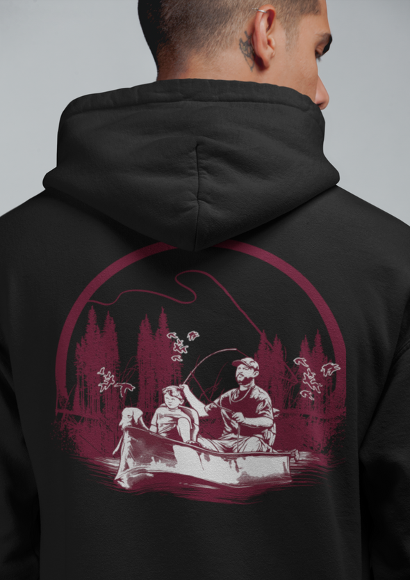 Boat Dog Unisex Printed Hoodie