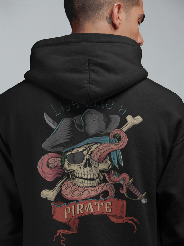 Pirate Unisex Printed Hoodie