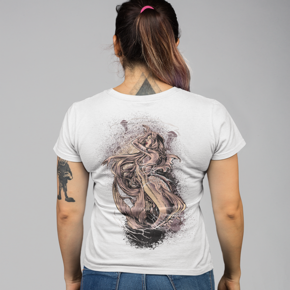 Unisex T-shirt With Mermaid Print