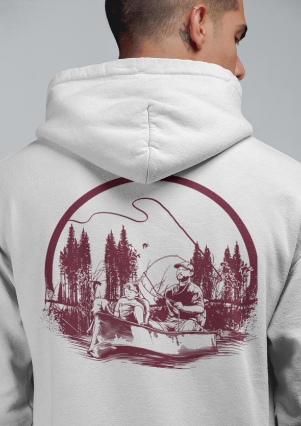 Boat Dog Unisex Printed Hoodie