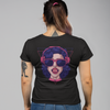 Girl Wearing Headphone Unisex Tshirt