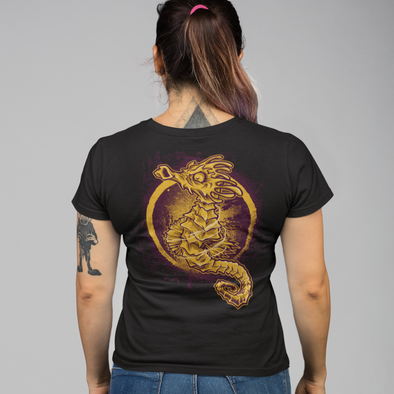 Sea Horse Print Unisex T-shirt