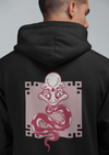 Unisex Snake Printed Hoodie