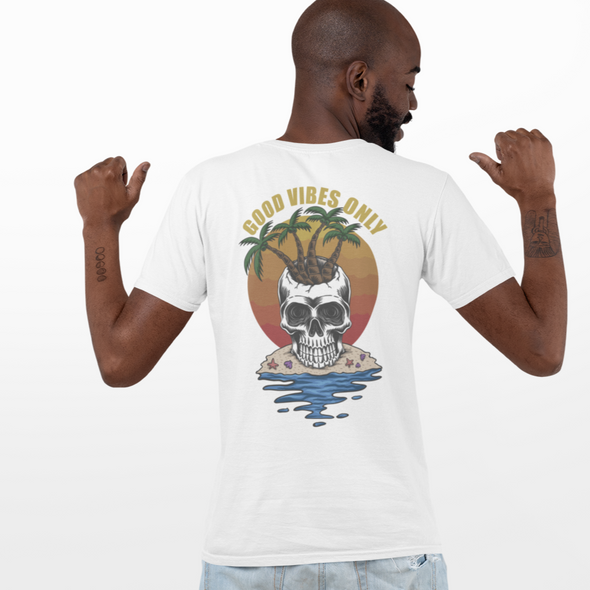 Skull Beach Unisex T-Shirt