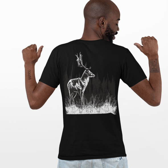 Deer Vintage Printed Unisex T-shirt
