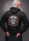 Unisex Printed Skull And Roses Hoodie