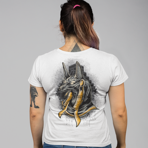 Unisex T-shirt With Anubis Print