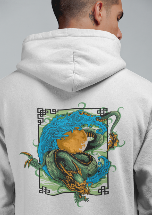 Snake Printed Unisex Hoodie