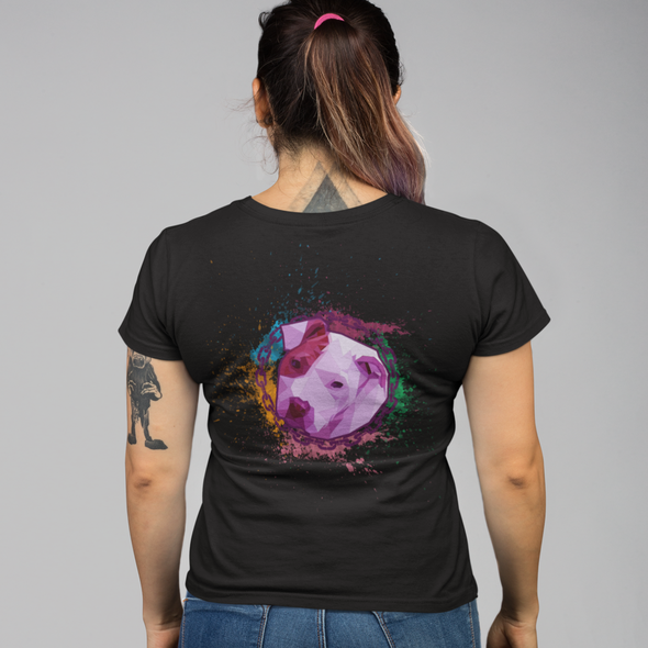 Unisex T-shirt With Pitbull Print