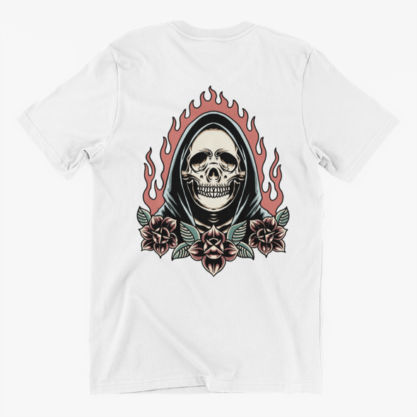 Burning Grim Unisex T-shirt