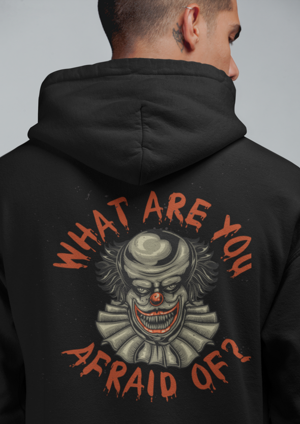 Unisex Scary Clown Printed Hoodie