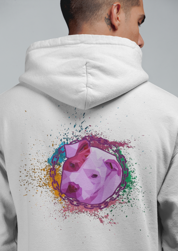 Unisex Pitbull Printed Hoodie