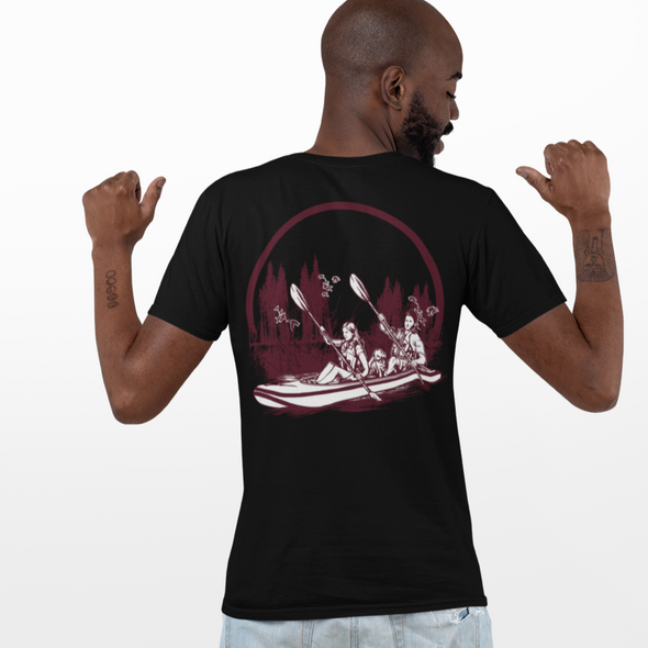 Boat And Dog Unisex T-shirt
