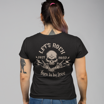 Born To Be Free Skull Unisex T-shirt