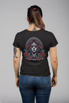 Dia De Los Muertos Girl Roses Unisex T-shirt