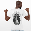 Unisex T-shirt With Guitar Print