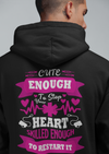 Unisex Nurse Typographic Printed Hoodie