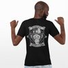Unisex T-shirt With Monkey Hat Print