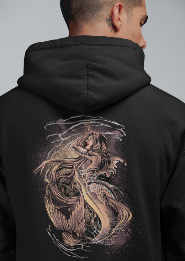 Unisex Mermaid Printed Hoodie