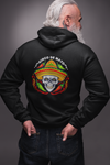 Cinco De Mayo Mexican Skull with Hat Printed Hoodie