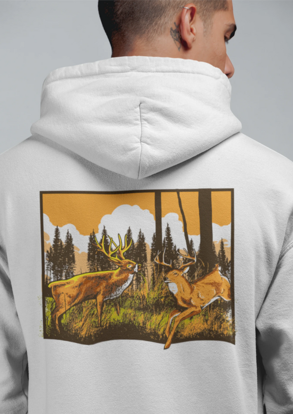 Unisex Hunting Printed Hoodie