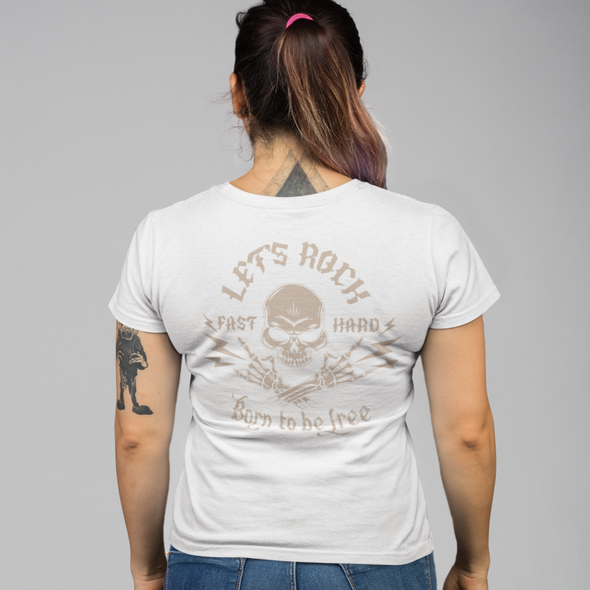 Born To Be Free Skull Unisex T-shirt