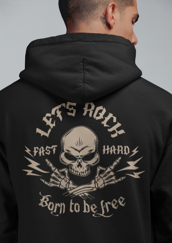 Skull Printed Unisex Hoodie