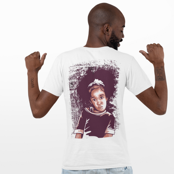 Unisex T-shirt With Frizzy Hair