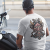 Unisex T-Shirt With Oni Mask Print