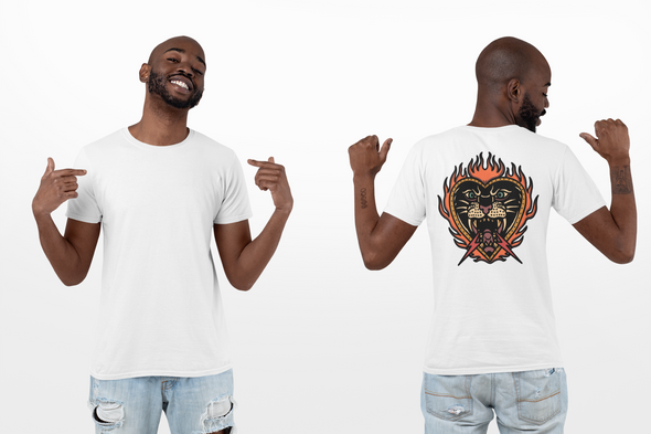 Burning Panther Unisex T-shirt