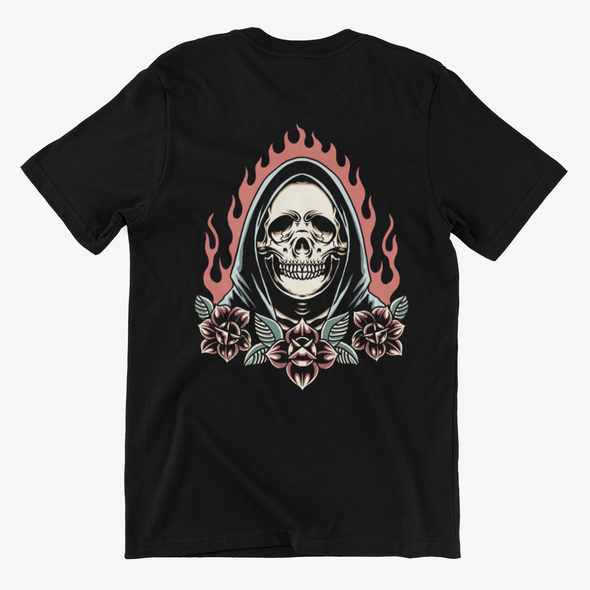 Burning Grim Unisex T-shirt