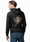 Unisex Motocross Skull Biker Printed Hoodie