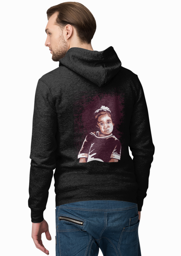 Frizzy Hair Unisex Printed Hoodie