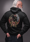 Unisex Rose Panther Printed Hoodie