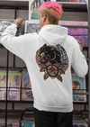 Unisex Rose Panther Printed Hoodie